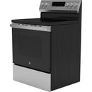 GE 30-inch Freestanding Electric Range with Crisp Mode (Stainless Steel)GRF500SVSS