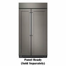 KitchenAid 43-inch, 25.5 cu. ft. Side-by-Side Built-in Refrigerator with Interior Ice Maker KBSN602EPA