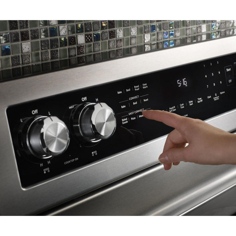 KitchenAid 30-inch Freestanding Electric Range KFEG500ESS