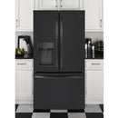 GE 36-inch, 27.8 cu.ft. Freestanding French 3-Door Refrigerator with Ice and Water Dispensing System GFE28GELDSGFE28GELDS
