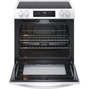 Frigidaire 30-inch Freestanding Electric Range with EvenTemp™ FCFE3062AW