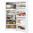 GE 28-inch, 17.5 cu. ft. Top Freezer Refrigerator GTS18HGNRWW