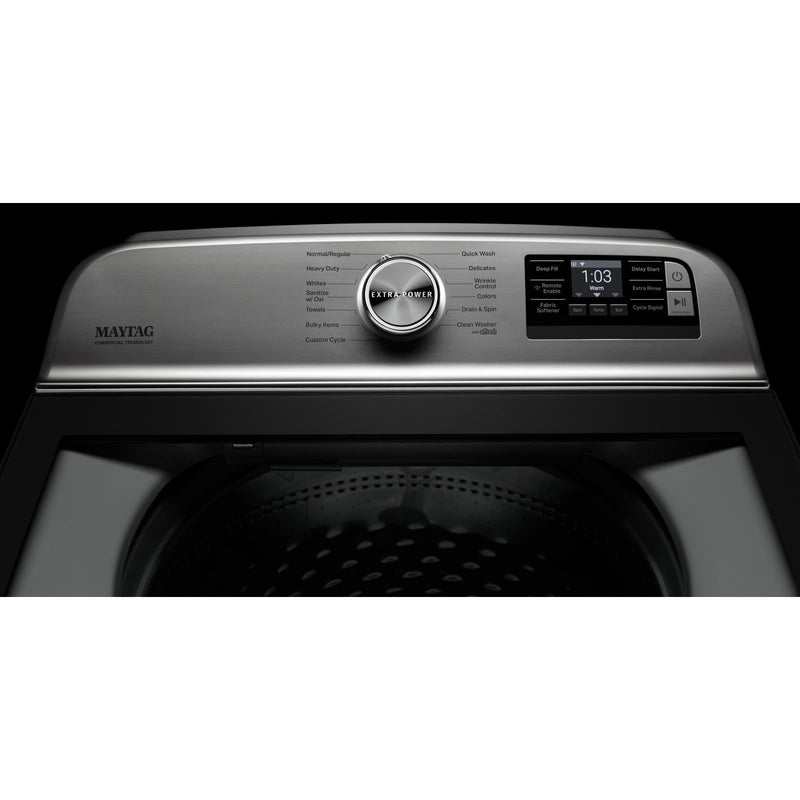 Maytag 5.2 cu.ft. Top Loading Washer with Wi-Fi Connectivity MVW7230HW