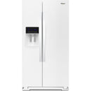 Whirlpool 36-inch, 28.5 cu. ft. Side-By-Side Refrigerator WRS588FIHWWRS588FIHW