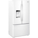 Whirlpool 36-inch, 23.8 cu. ft. Counter-Depth French 3-Door Refrigerator (White)WRF954CIHW
