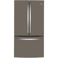 GE 36-inch, 23.1 cu.ft. Counter-Depth French 3-Door Refrigerator with Interior Ice Maker GWE23GMNES