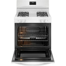 Frigidaire 30-inch Freestanding Gas Range FCRG3051BWFCRG3051BW