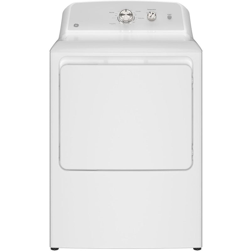 GE 6.2 cu. ft. Gas Dryer with Reversible Door GTX38GASWWS