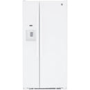 GE 33-inch, 23 cu. ft. Side-By-Side Refrigerator with Water and Ice Dispensing System GSS23GGPWW