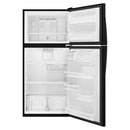 Whirlpool 30-inch, 18.2 cu.ft. Freestanding Top Freezer Refrigerator with Flexi-Slide Bin WRT138FZDB