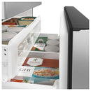 Caf? 36-inch, 27.8 cu.ft. Freestanding French 3-Door Refrigerator with External Water and ice Dispensing System CFE28TP2MS1CFE28TP2MS1