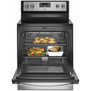 Whirlpool 30-inch Freestanding Electric Range with FlexHeat™ WFE320M0ESWFE320M0ES