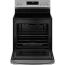 GE 30-inch Freestanding Electric Range with Crisp Mode (Stainless Steel)GRF500SVSS