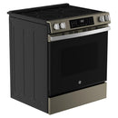 GE 30-inch Slide-in Electric Range with Convection Technology GRS600AVES (GRS600AVES)