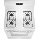 Frigidaire 30-inch Freestanding Gas Range FCRG3051BWFCRG3051BW