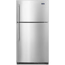 Maytag 33-inch, 21.2 cu.ft. Freestanding Top Freezer Refrigerator with Interior Ice Maker MRT711SMFZMRT711SMFZ