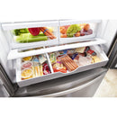 Whirlpool 36-inch, 19.7 cu. ft. Counter-Depth French 3-Door Refrigerator WRF550CDHZ