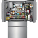 Electrolux 36-inch, 21.8 cu.ft. Counter-Depth French 4-Door Refrigerator with TempAdapt™ Drawer ERMC2295AS