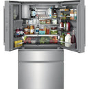 Electrolux 36-inch, 21.8 cu.ft. Counter-Depth French 4-Door Refrigerator with TempAdapt™ Drawer ERMC2295AS