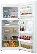 Midea 18 Cu Ft Top Mount Freezer White (MRT18S3AWW)