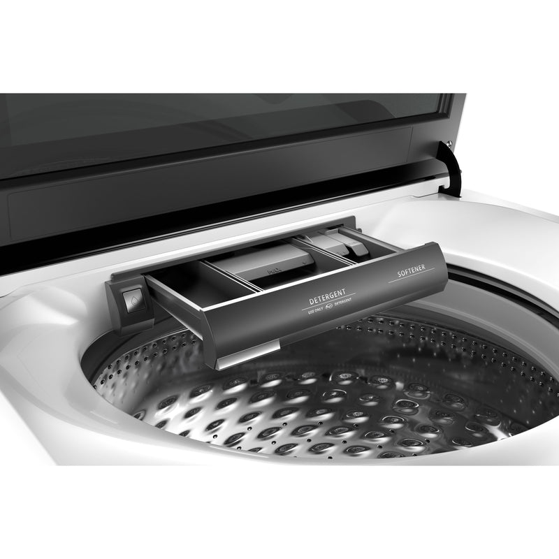 (WTW5105HW) Whirlpool 4.7 cu.ft. Top Loading Washer with Adaptive Wash Technology WTW5105HW