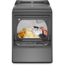 Whirlpool 7.4 cu.ft. Top Load Gas Dryer with AccuDry™ Technology WGD5100HC (Chrome Shadow)WGD5100HC