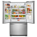 Whirlpool 36-inch, 25.2 cu. ft. French 3-Door Refrigerator with Water Dispenser (Fingerprint Resistant Stainless) (WRF535SWHZ)