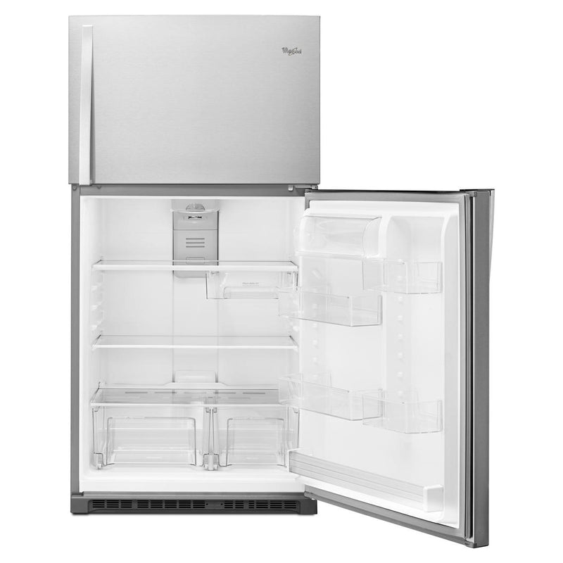 (WRT511SZDM) Whirlpool 33-inch, 21.3 cu. ft. Top Freezer Refrigerator with Flex-Slide? WRT511SZDM