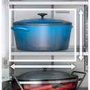 GE 36-inch, 25.6 cu.ft. Freestanding French 3-Door Refrigerator with Multiflow Air System GFE26JYMFS