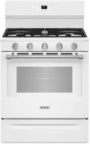 Maytag 30-Inch Wide Gas Range With Steam Clean (White) (MFGS4030RW)