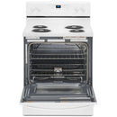 Whirlpool 30-inch, 4.8 cu.ft. Freestanding Electric Range with Self-Cleaning Technology WFC315S0JW