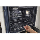 Whirlpool 24-inch, 5.8 cu. ft.  Double Wall Oven with True Convection Technology WOD52ES4MBWOD52ES4MB