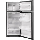 GE 28-inch, 17.5 cu.ft. Freestanding Top Freezer Refrigerator with LED Lighting GTS18GSNRSSGTS18GSNRSS