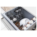 Caf? 24-inch, Built-in Dishwasher (Matte White/Brushed Bronze) CDD420P4TW2 (CDD420P4TW2)