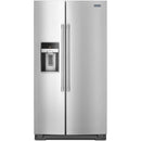 Maytag 36-inch, 20.6 cu. ft. Counter-Depth Side-by-Side Refrigerator MSC21C6MFZ