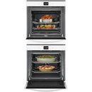 Whirlpool 24-inch, 5.8 cu. ft.  Double Wall Oven with True Convection Technology WOD52ES4MWWOD52ES4MW