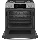 GE Profile 30-inch Slide-in Dual-Fuel Range with Wi-Fi Connect P2S930YPFSP2S930YPFS