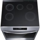 Frigidaire Gallery 30-inch Freestanding Induction Range with Convection Technology GCFI3060BFGCFI3060BF