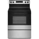 Amana 30-inch Freestanding Electric Range with Temp Assure™ Cooking System AER6303MMSAER6303MMS