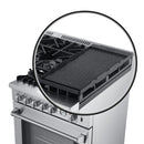 Forno Lazio 30" Freestanding Gas Range FFSGS6276-30FFSGS627630