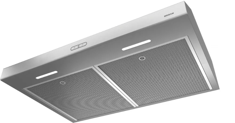 Broan 42" Range Hood, Glacier, 300 CFM (BCDF142SS)