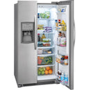 Frigidaire 36-inch, 25.5 cu. ft. Side-By-Side Refrigerator FFSS2625TSFFSS2625TS