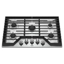 Whirlpool 30-inch Built-In Gas Cooktop with EZ-2-Lift™ WCG97US0HSWCG97US0HS