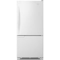 Whirlpool 30-inch, 18.6 cu. ft. Bottom Freezer Refrigerator WRB119WFBW