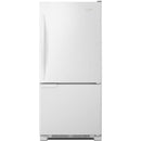Whirlpool 30-inch, 18.6 cu. ft. Bottom Freezer Refrigerator WRB119WFBW