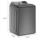 Maytag 5.3 cu.ft. Top Loading Washer with Wi-Fi Connectivity MVW7232HCMVW7232HC