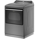 Whirlpool 7.4 cu.ft. Top Load Gas Dryer with Wrinkle Shield™ Plus Option with Steam WGD7120HC (Chrome Shadow)WGD7120HC