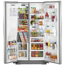 Whirlpool 36-inch, 20 cu.ft. Counter-Depth Side-by-Side Refrigerator with In-Door-Ice® WRS970CIHZWRS970CIHZ