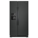 Amana 33-inch, 21 cu.ft. Freestanding side-by-side refrigerator with Water and Ice Dispensing System ASI2175GRBASI2175GRB