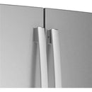 GE Profile 36-inch, 22.2 cu.ft. Counter-Depth French 3-Door Refrigerator with Water and Ice Dispensing System PYE22KYNFS